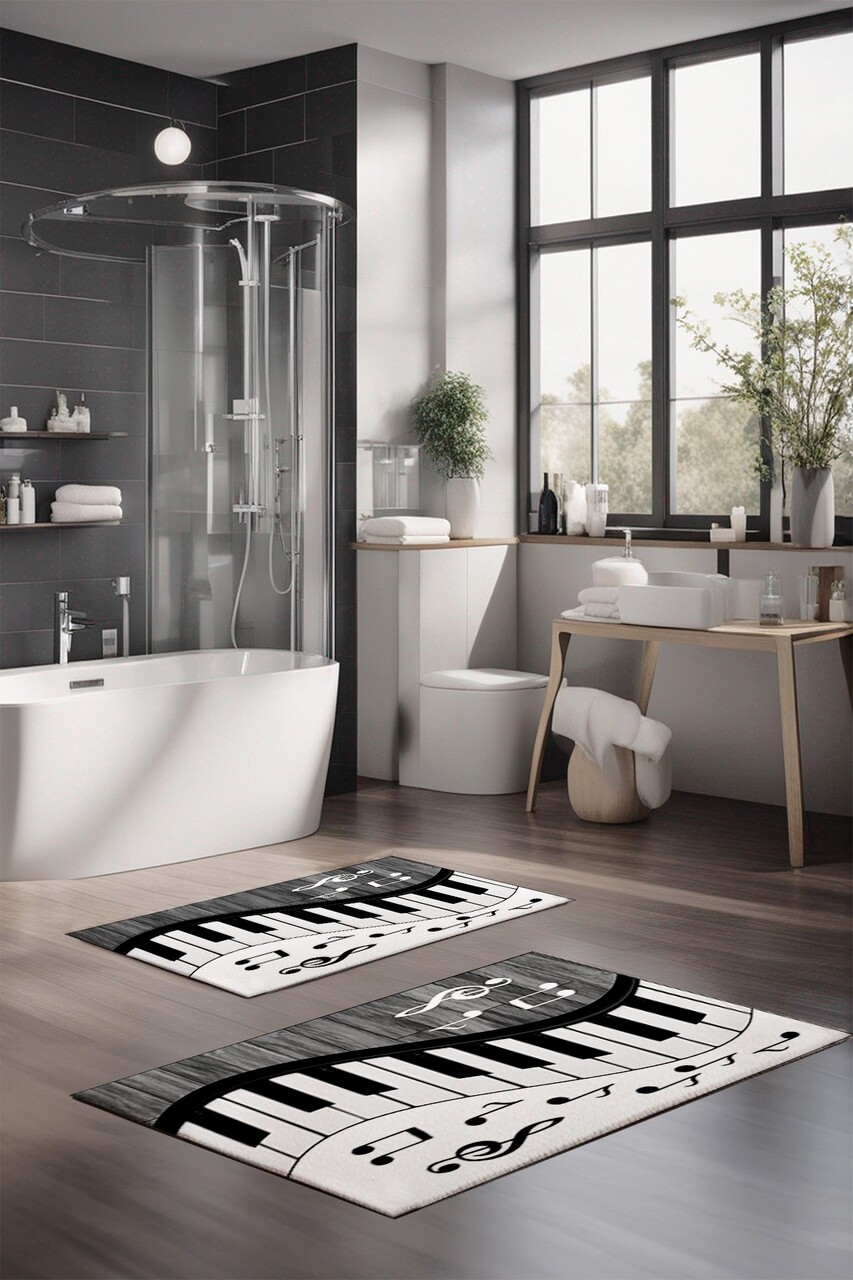 Set covorase de baie, L'essentiel Maison, CT-5367, Multicolor - imagine 4